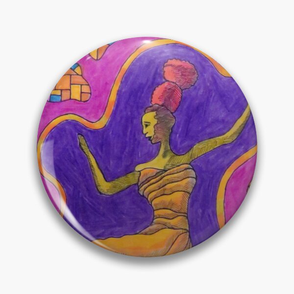 Item preview, 806 - AFRICAN DANCER DESIGN - DAVE EDWARDS - COLOURED PENCILS - 2024 designed and sold by BLYTHART.