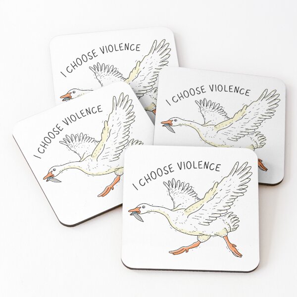Item preview, Goose Choose Violence designed and sold by Almasha.