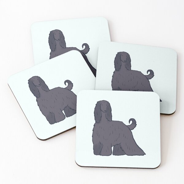 Item preview, Black afghan hound   designed and sold by Mayarart.