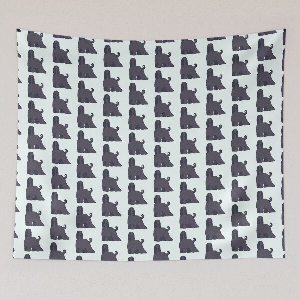 Item preview, Black afghan hound   designed and sold by Mayarart.