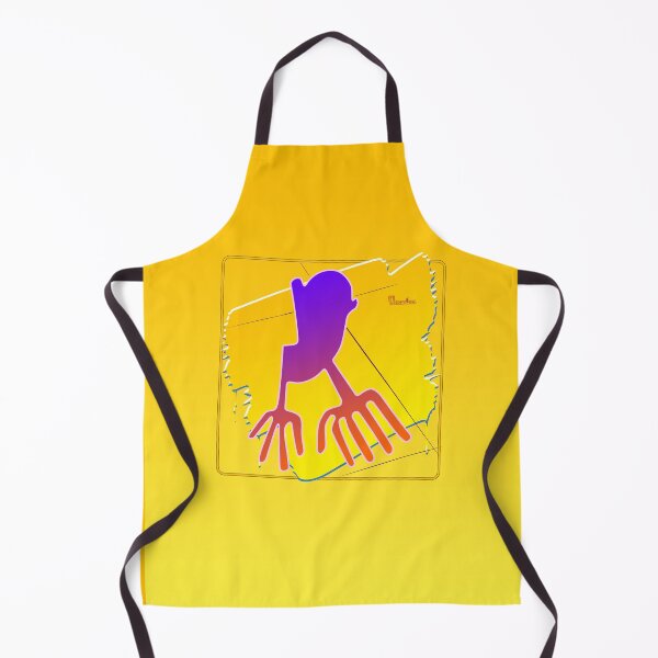 Item preview, Nazca Lines Hands Framed Brush Stroke designed and sold by kernowerno.
