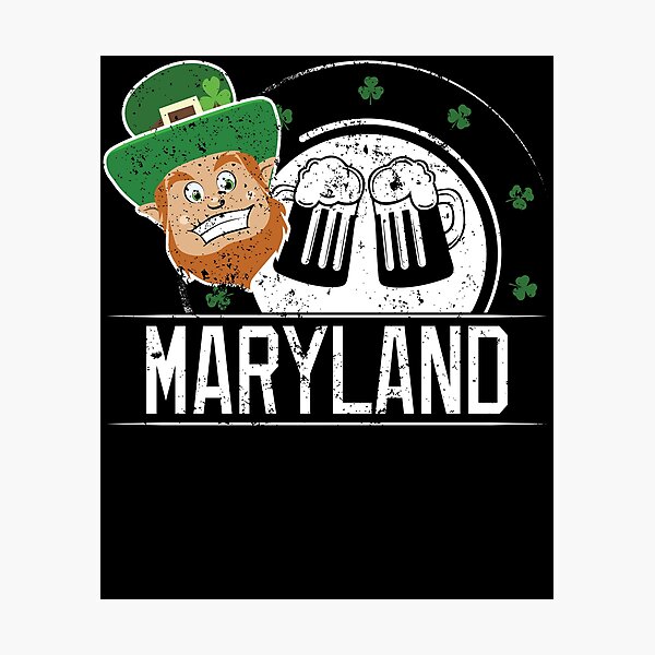 Item preview, St Pattys Outfit Maryland St Patricks T-shirt Trébol designed and sold by shoppzee.