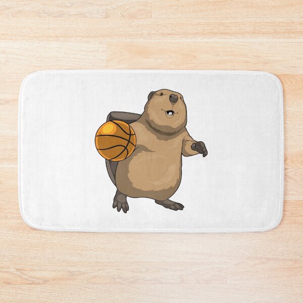 Item preview, Beaver Basketball player Basketball designed and sold by Snabdesign84.