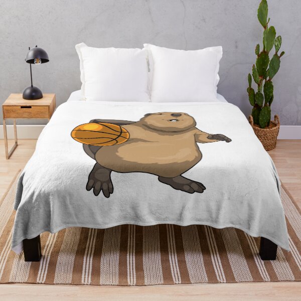 Item preview, Beaver Basketball player Basketball designed and sold by Snabdesign84.