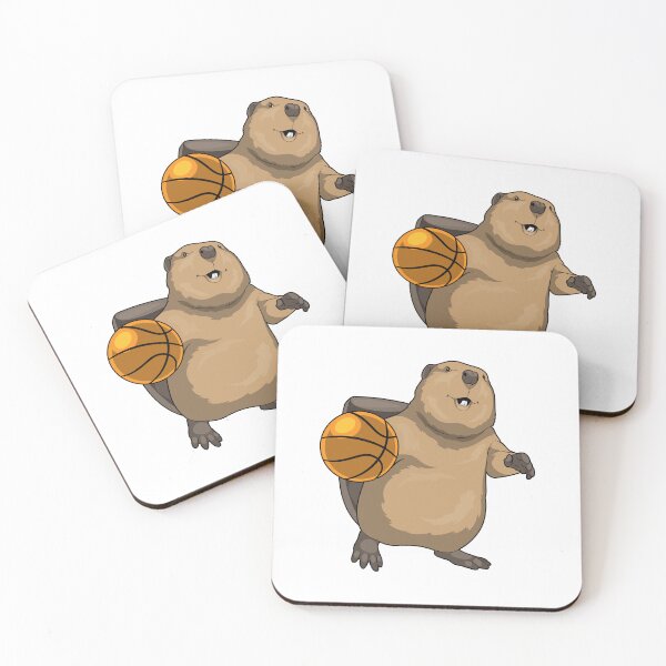 Item preview, Beaver Basketball player Basketball designed and sold by Snabdesign84.