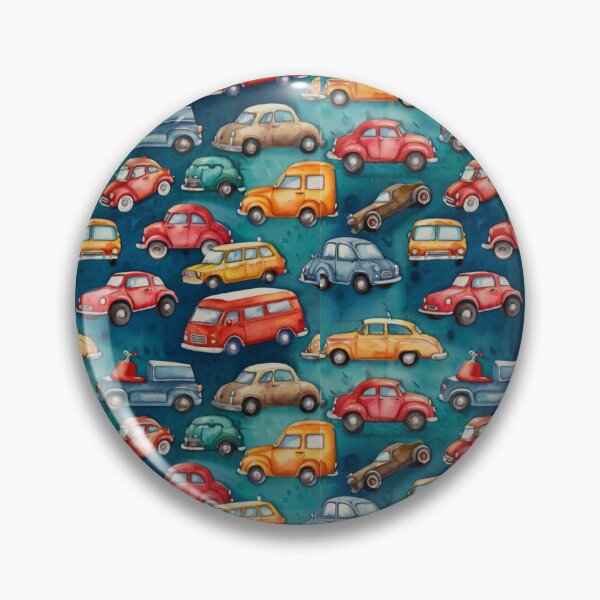 Item preview, vehicles water color seamless patterns digital paper  designed and sold by Design-by-Napaa.