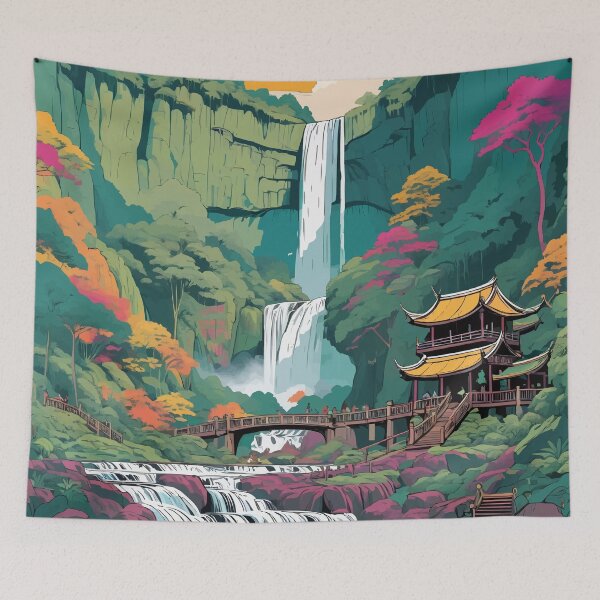 Item preview, Kuang Si Falls designed and sold by WildlifeInc.