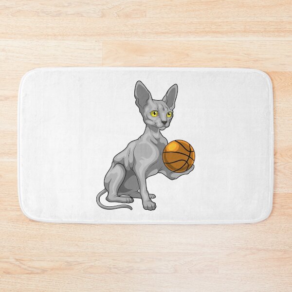 Item preview, Sphinx Cat Basketball player Basketball designed and sold by Snabdesign84.