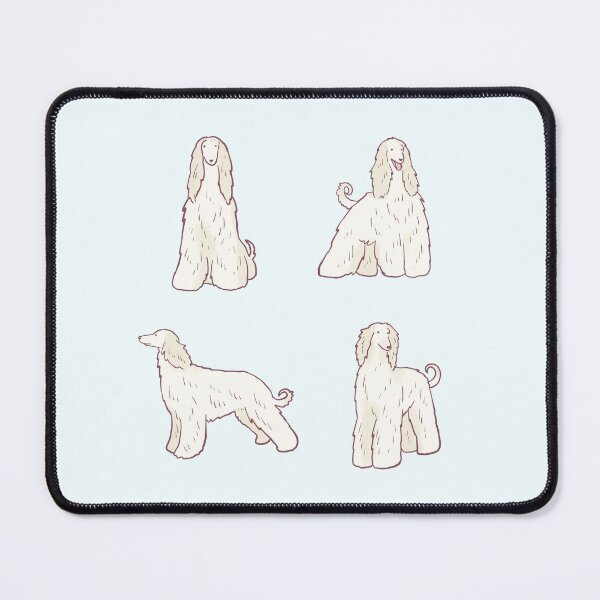 Item preview, White afghan hound pack designed and sold by Mayarart.