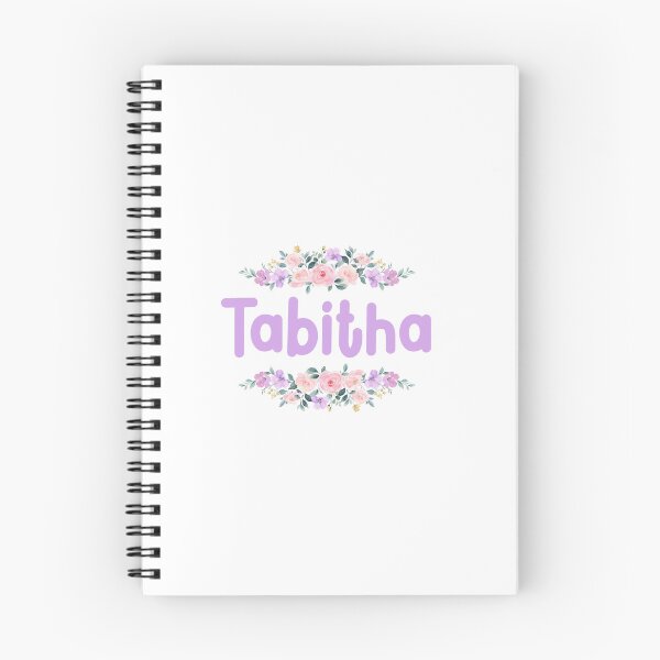 Item preview, Purple Flower Tabitha Name Label designed and sold by NormadWorld.