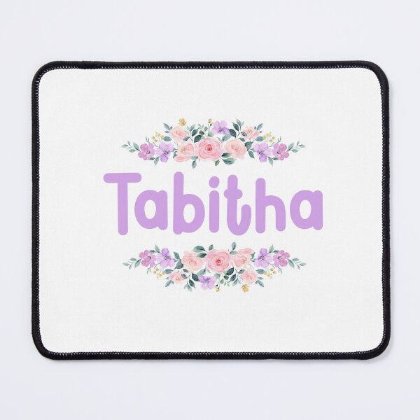Item preview, Purple Flower Tabitha Name Label designed and sold by NormadWorld.