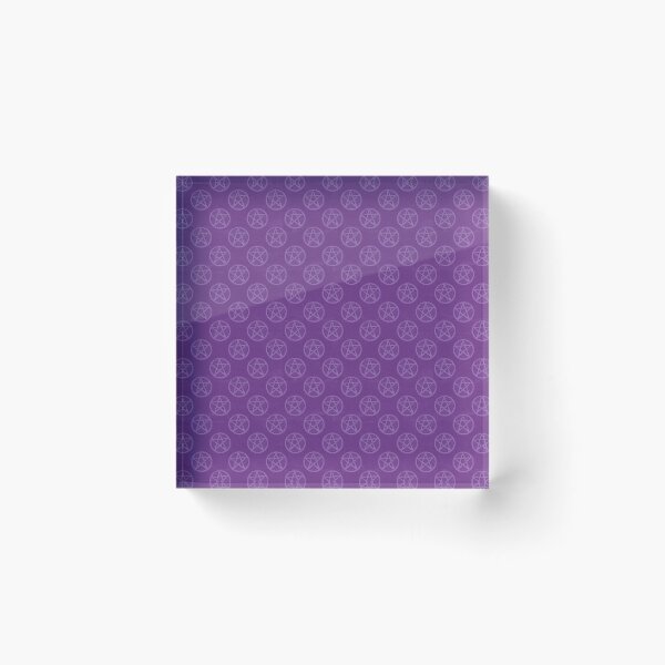 Item preview, Purple Stone Pentagrams designed and sold by stickypixie.