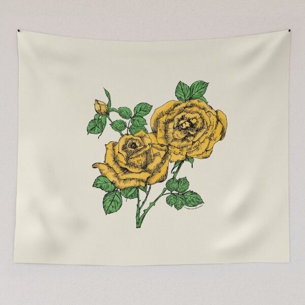 Item preview, Yellow High-Centered Rose Bloom Full 26-40 Petals In 3+ Rows designed and sold by Rachael Taylor.