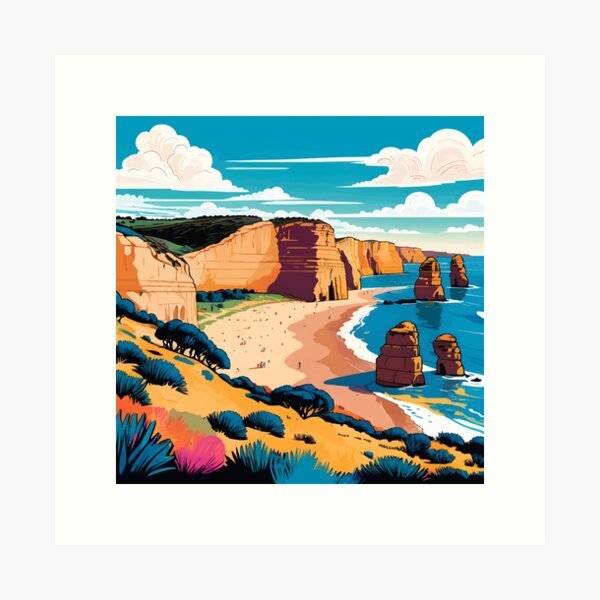 Item preview, The Twelve Apostles Victoria designed and sold by WildlifeInc.