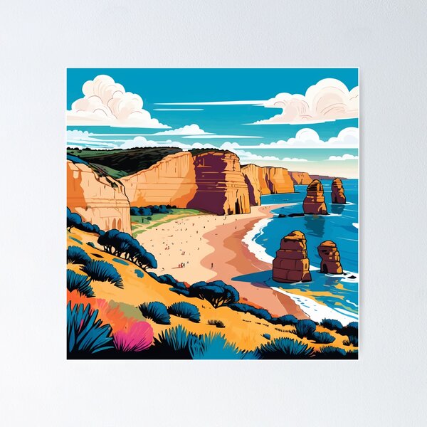 Item preview, The Twelve Apostles Victoria designed and sold by WildlifeInc.