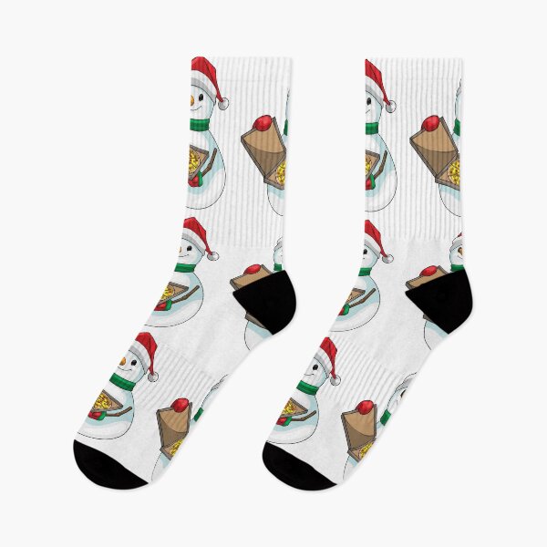 Artikelvorschau, Schneemann Weihnachten Pizza entworfen und verkauft von Snabdesign84.