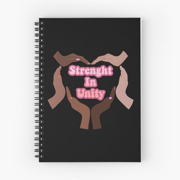 Item preview, Strength in Unity - Diverse Hands Heart. Inspiring social worker quote. designed and sold by Unitepeople.