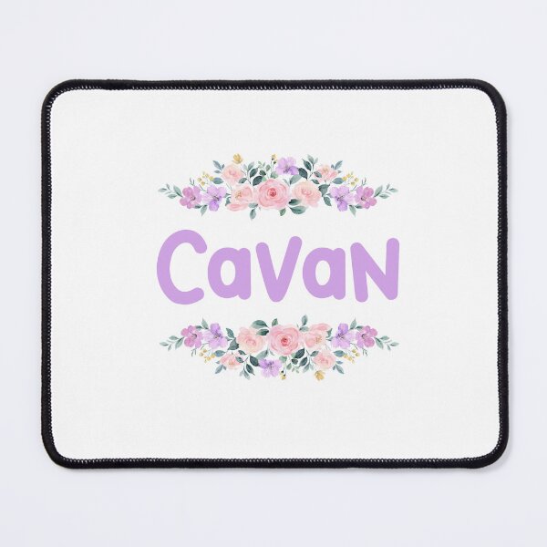 Item preview, Purple Flower Cavan Name Label designed and sold by NormadWorld.