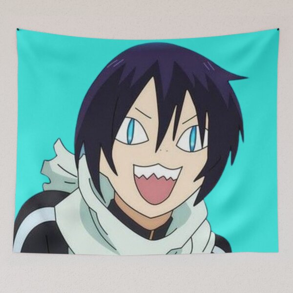 Item preview, noragami yato's funny face designed and sold by FunnyFreak.