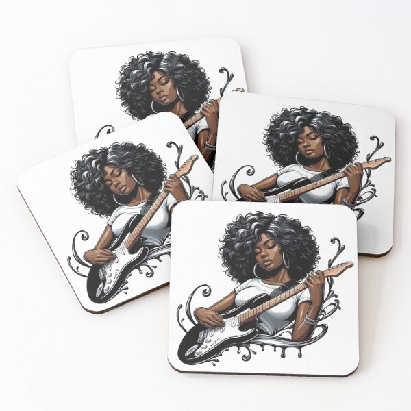 Item preview, “Electric Harmonies: The Guitarist and his Bewitching Riffs” designed and sold by CHRIST5000.