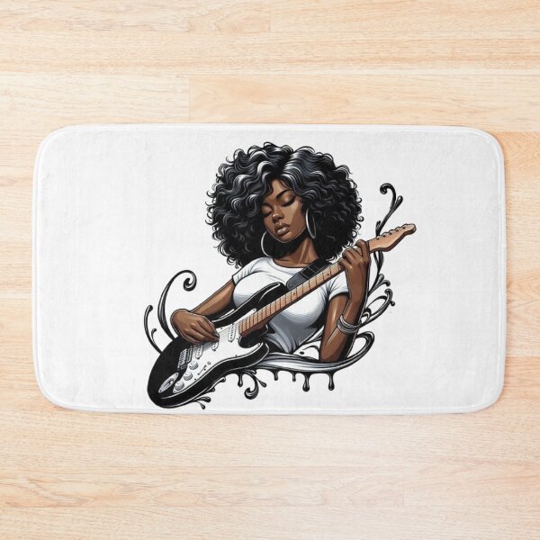 Item preview, “Electric Harmonies: The Guitarist and his Bewitching Riffs” designed and sold by CHRIST5000.