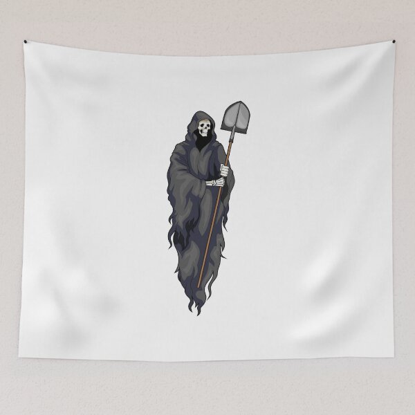 Item preview, Grim Reaper Halloween Shovel designed and sold by Snabdesign84.