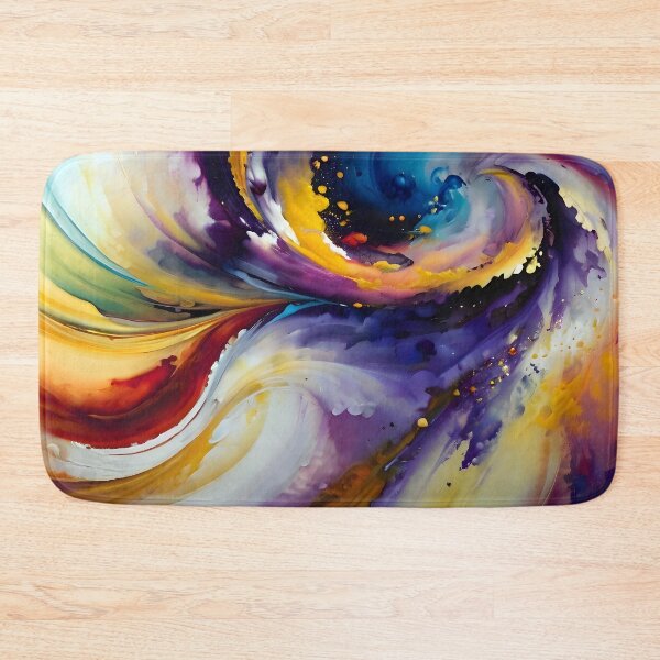 Item preview, Enigmatic Contrasts: Where Light and Shadow Meet Abstract Painting designed and sold by puravidavisions.