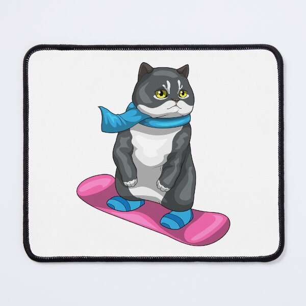 Item preview, British Shorthair Snowboarder Snowboard designed and sold by Snabdesign84.