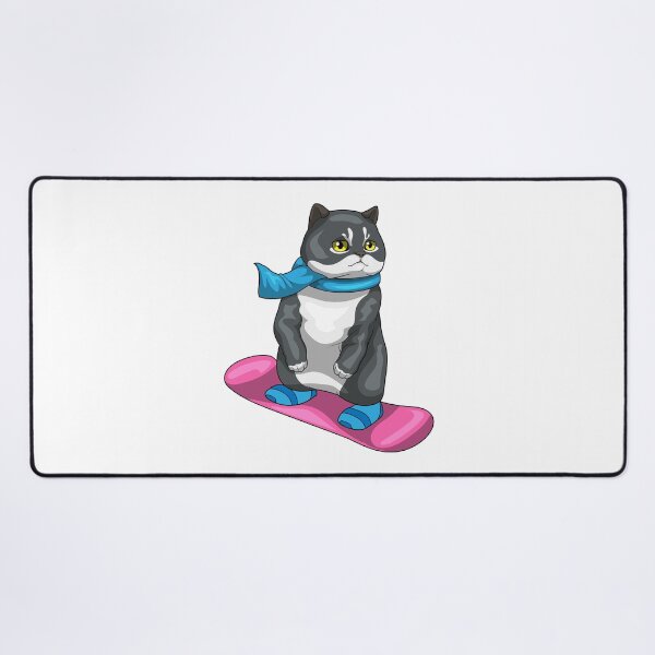 Item preview, British Shorthair Snowboarder Snowboard designed and sold by Snabdesign84.