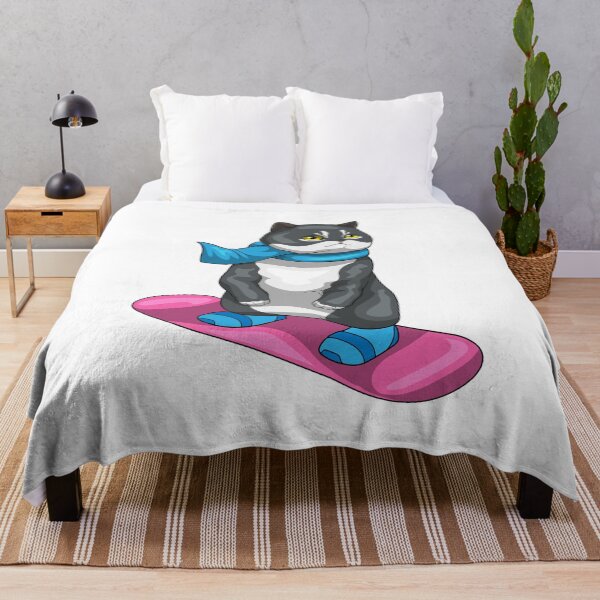 Item preview, British Shorthair Snowboard Winter sports designed and sold by Snabdesign84.