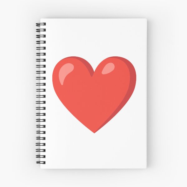 Item preview, Red Love Heart Emoji  designed and sold by Sticker1Central.