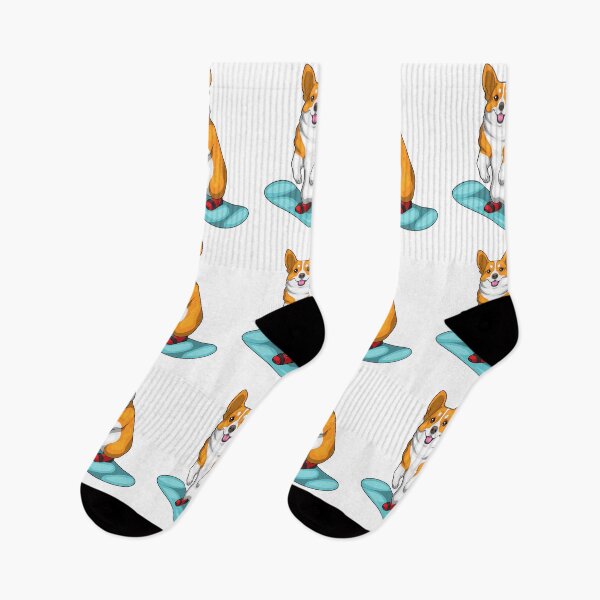 Item preview, Corgi Snowboard Winter sports designed and sold by Snabdesign84.
