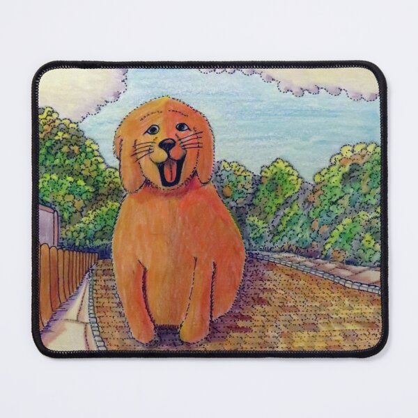 Item preview, 700 - FRIENDLY DOG - DAVE EDWARDS - COLOURED PENCILS - 2022 designed and sold by BLYTHART.