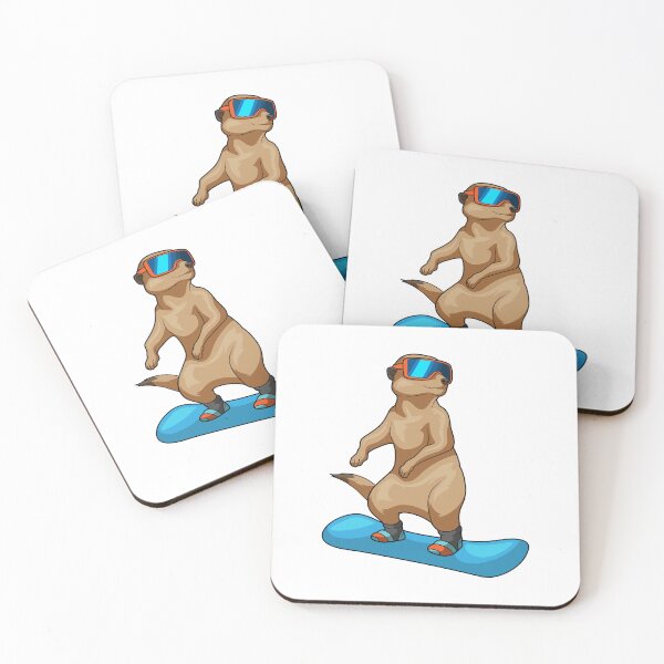 Item preview, Meerkat Snowboard Winter sports designed and sold by Snabdesign84.