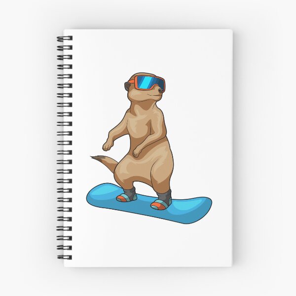 Item preview, Meerkat Snowboarder Snowboard designed and sold by Snabdesign84.