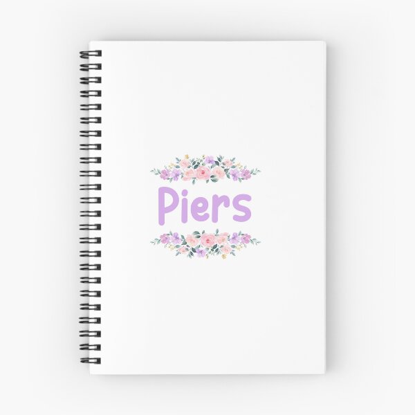 Item preview, Purple Flower Piers Name Label designed and sold by NormadWorld.