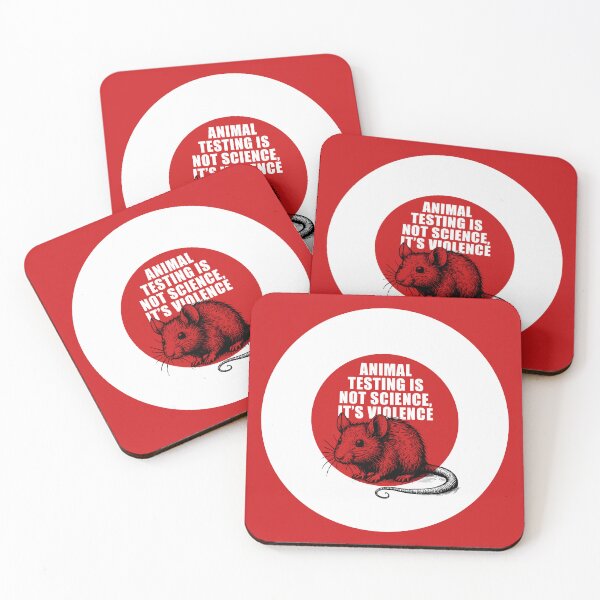 Item preview, Animal testing is not science, it's Violence. designed and sold by Nanika-akimoto.