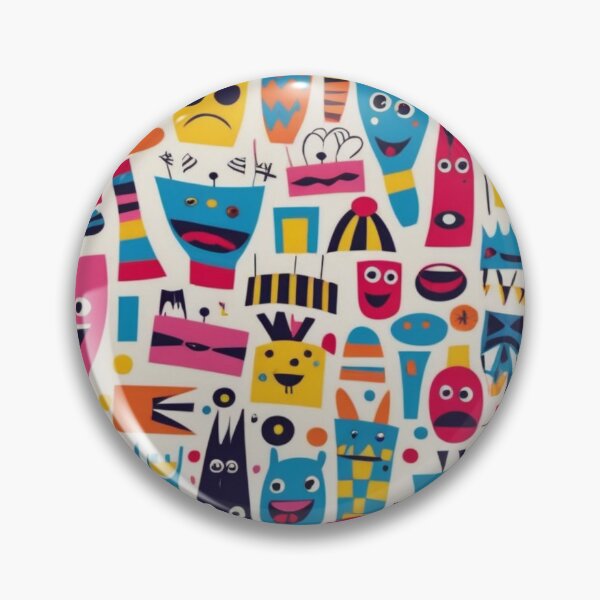 Item preview, RogerPattern - "Colorful Comedy Parade" designed and sold by RogerPattern.