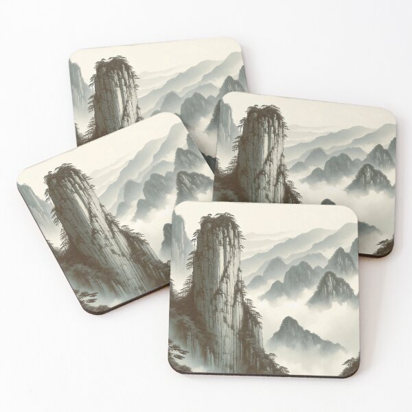 Item preview, Misty mountains of silence designed and sold by Cerberus-Art.