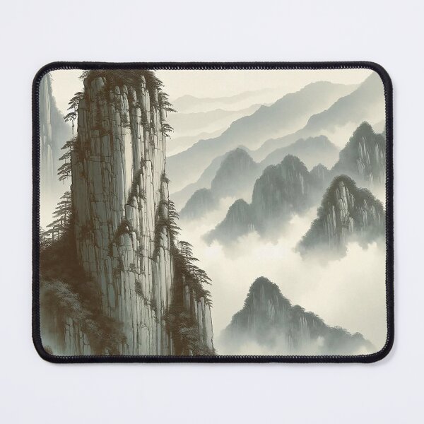 Item preview, Misty mountains of silence designed and sold by Cerberus-Art.