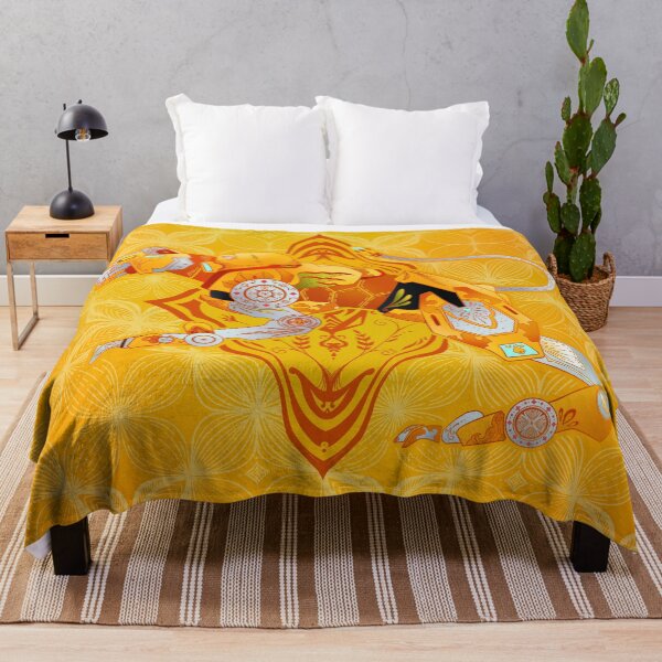 Item preview, Yellow Batik Lion designed and sold by bloomejasmine.
