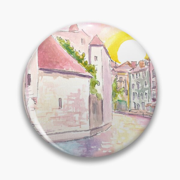 Item preview, Annecy Haute-Savoie and wonderful Palais de l'Isle  designed and sold by artshop77.