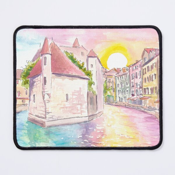 Item preview, Annecy Haute-Savoie and wonderful Palais de l'Isle  designed and sold by artshop77.