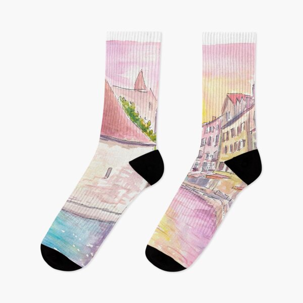 Item preview, Annecy Haute-Savoie and wonderful Palais de l'Isle  designed and sold by artshop77.