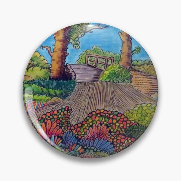 Item preview, 702 - MONCEAU PARK, PARIS - DAVE EDWARDS - COLOURED PENCILS - 2022 designed and sold by BLYTHART.