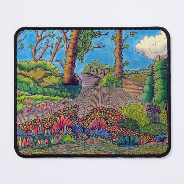 Item preview, 702 - MONCEAU PARK, PARIS - DAVE EDWARDS - COLOURED PENCILS - 2022 designed and sold by BLYTHART.