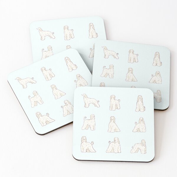 Item preview, White afghan hound pack designed and sold by Mayarart.