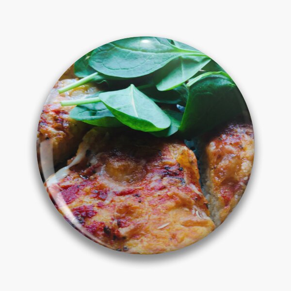 Item preview, Homemade Spinach margarita pizza BIPHOTO designed and sold by BIPHOTONEWS.