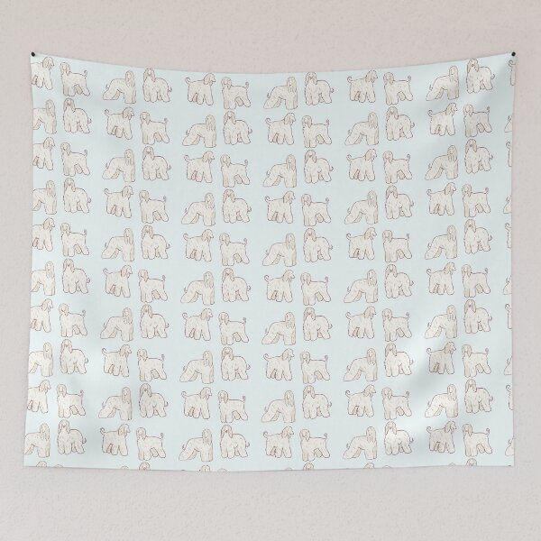 Item preview, White afghan hound pack designed and sold by Mayarart.