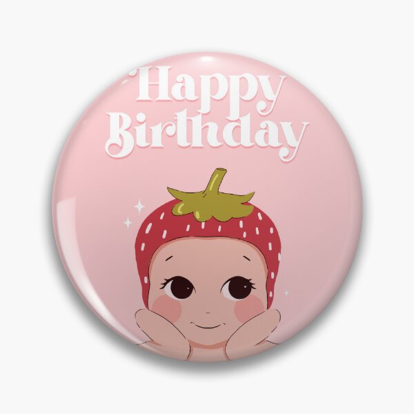 Item preview, Strawberry Trinket Birthday Card | Cherub Card For Her  designed and sold by StudioKitti.